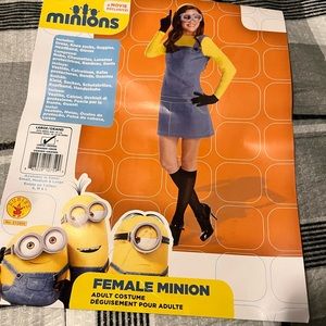 Halloween costume female minion